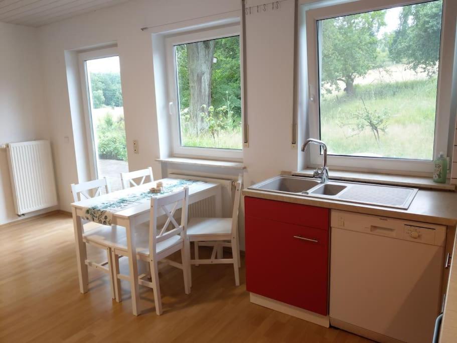 Wald-Apartment Limabach - Oberfrohna المظهر الخارجي الصورة
